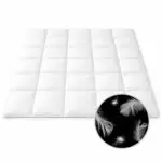 kołdra z pierza 200x220 biała