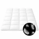 kołdra z półpuchu gęsiego 160x200 biała