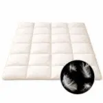 kołdra z półpuchu gęsiego 160x200 ecru