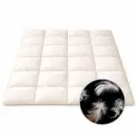 kołdra z półpuchu kaczego 160x200 ecru