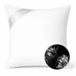 poduszka puchowa 40x40 z puchu kaczego biała