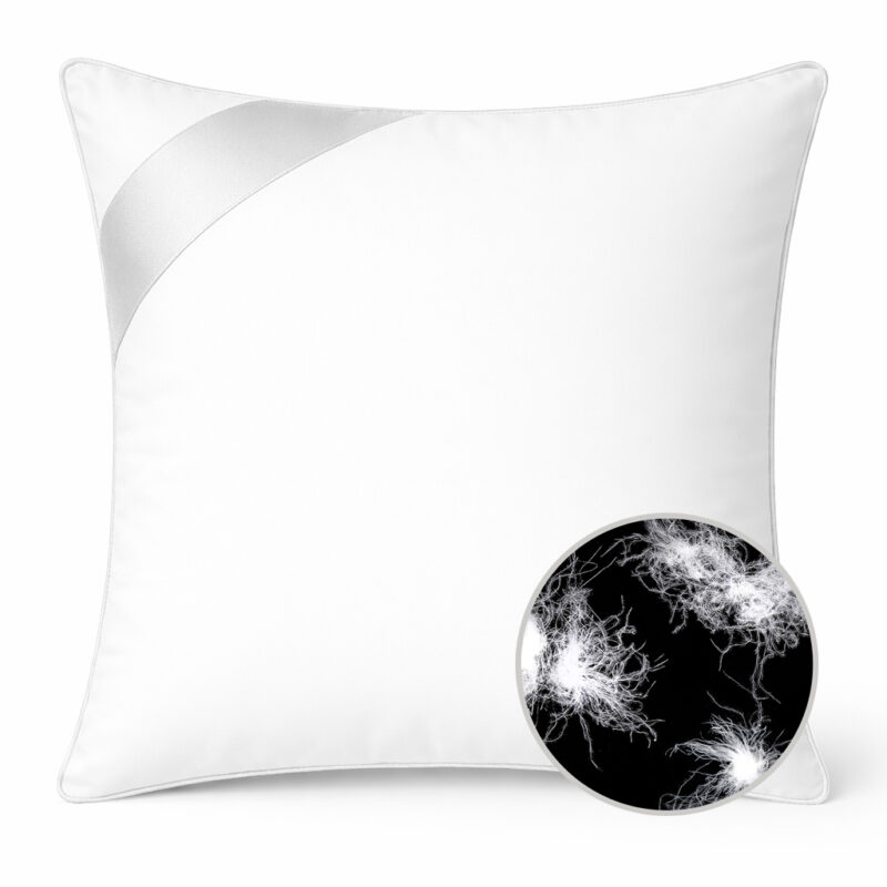 poduszka puchowa 40x40 z puchu gęsiego A1 biała