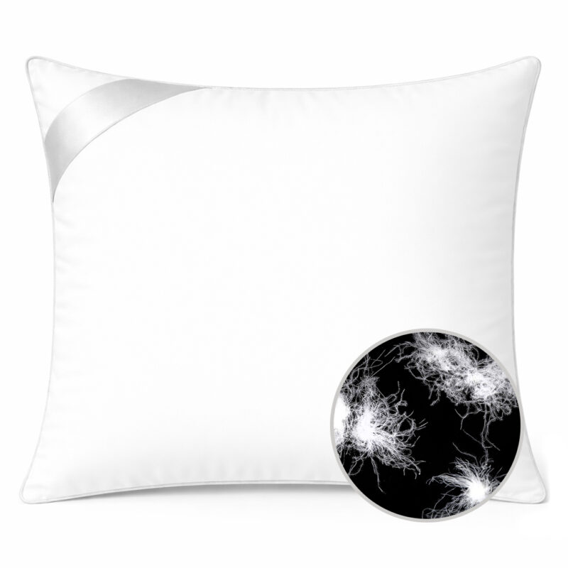 poduszka puchowa 70x80 biała