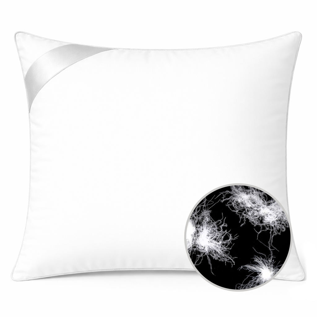 poduszka puchowa 70x80 biała