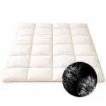 kołdra puchowa 160x200 z puchu kaczego ecru