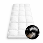 topper na materac z pierza